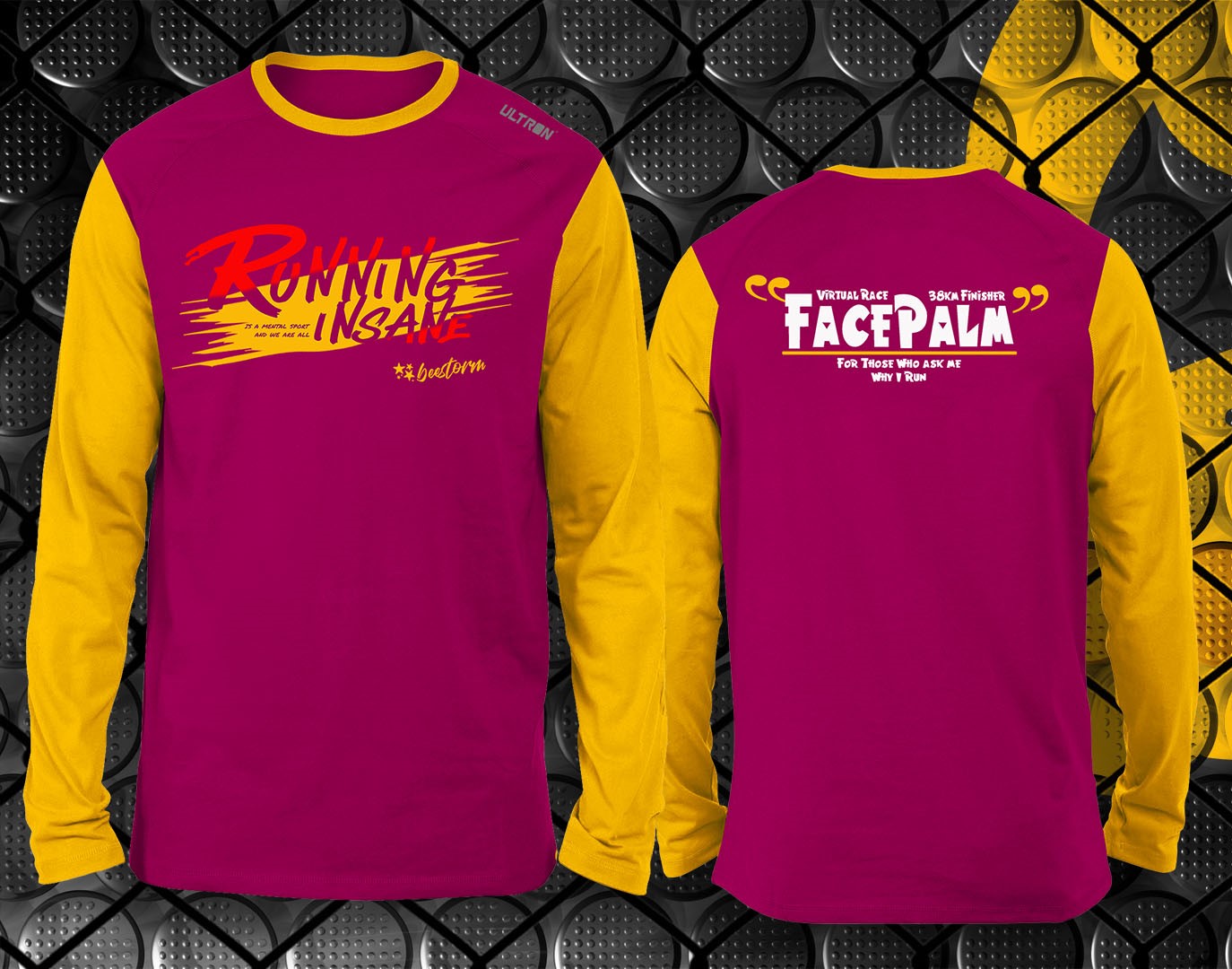 Running Insane (Size : L)